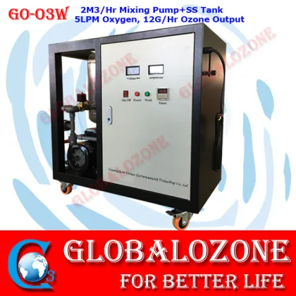 Multi function ozone generator water disinfection ozonated water machine
