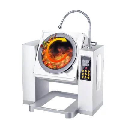 Intelligent 360° Rotary Stir-Fry Machine - 4500W Commercial Electric Cooking Appliance