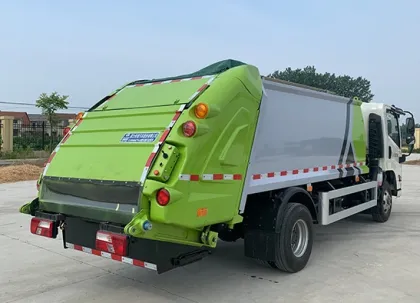 China Jianghuai Junling V7 Compression Garbage Truck for Urban Cleaning