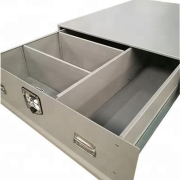 Cajón de metal multifunción para almacenamiento de camiones / UTE
