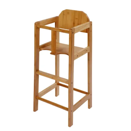 Safe Bamboo Baby Feeding Chair baby restaurant high chair baby chair