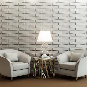Ofis için PVC 3D Duvar Dekorasyon Paneli