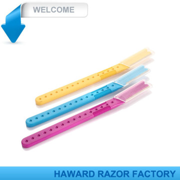 D170 stainless steel blade eyebrow razor