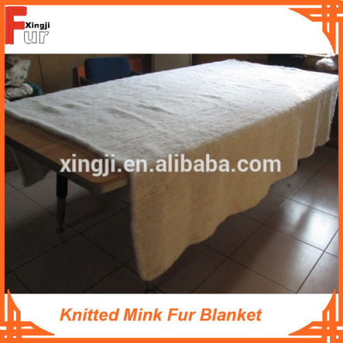 Mink Fur Blanket / Fur Throw