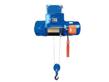 Wire Rope Electric Motor Elevator Hoist With Trolley