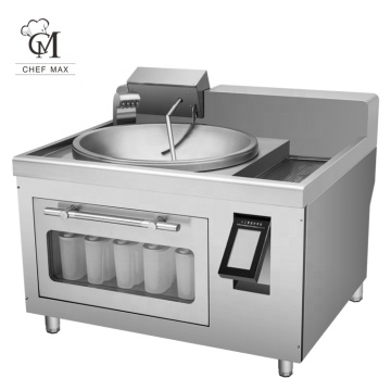 Chefmax Commercial Electric Pot Stir Fry Automatic Rice Noodle Cooking Machine