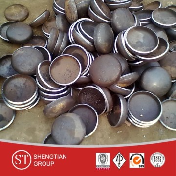 steel metal cap pipe fittings