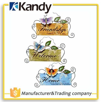Kandy UniK Strong design team hot selling promotional metal wall plaque