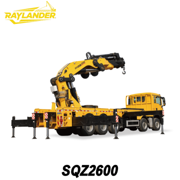 SQZ2600 26-тонный автокран со складной стрелой