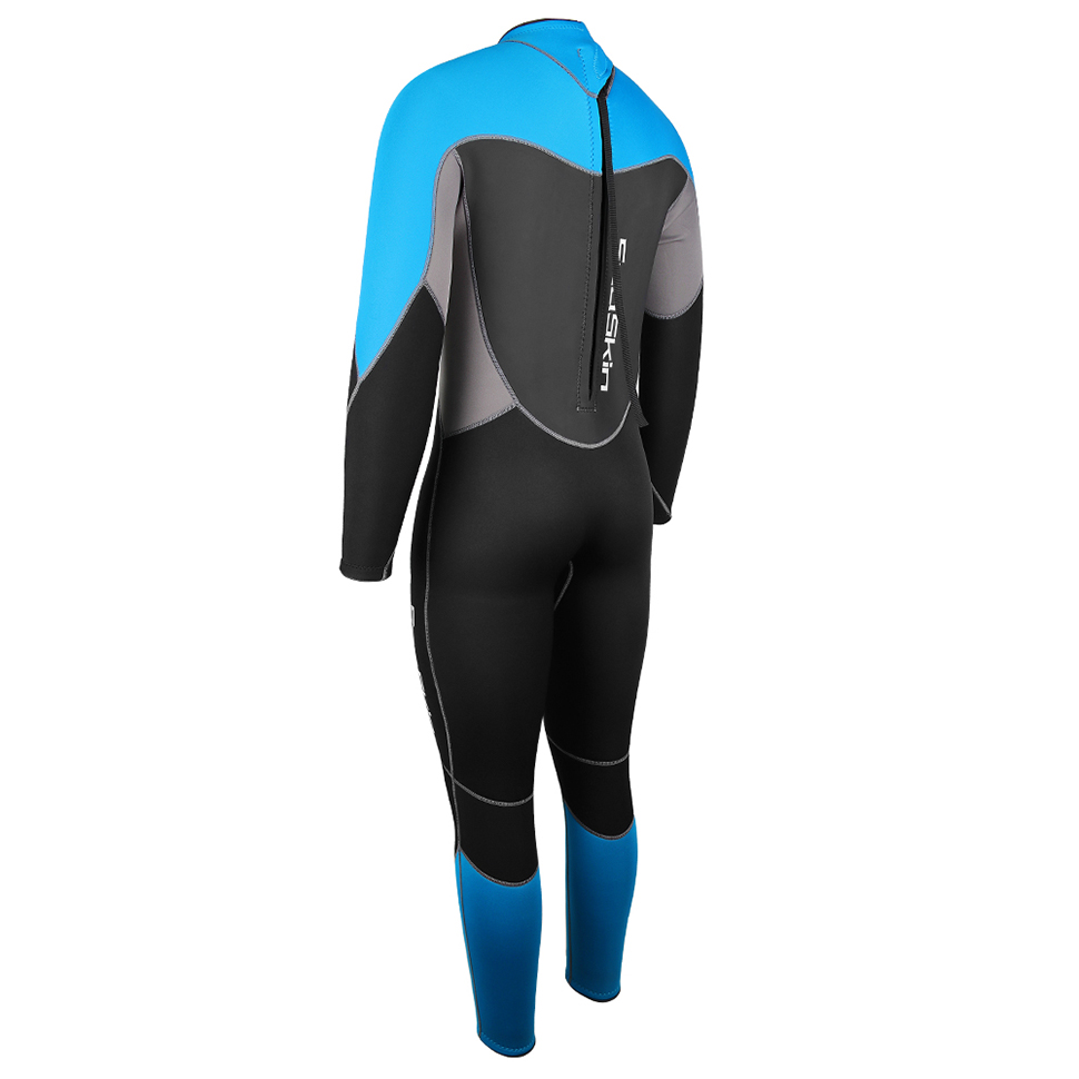 Seaskin Soft Neoprene Rear Zip Adult Diving Wetsuit