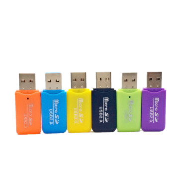 Factory Direct Wholesale: Ice Cool Mini TF Card Reader - High-speed USB 2.0 Cross-border Card Reader