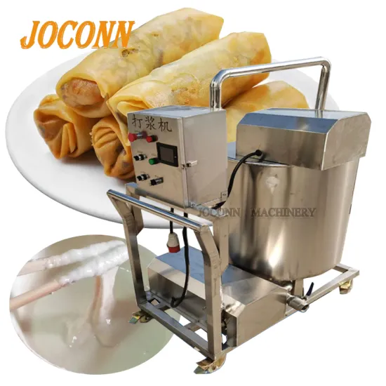High Volume Egg Crepe Batter Blending Machine - Electric Starch Batter Mixer Price