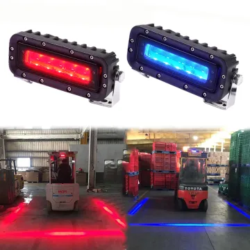 10-80V DC Red Zone Danger Warning Light System for Warehouse Forklift Safety