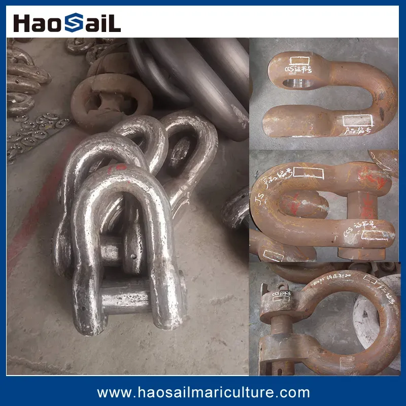 Corrosion-Resistant High-Fatigue LTM D-Type Mooring Shackle for Marine Hardware Connection