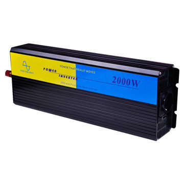 Solar Power Inverter with Two-color Indicators Display Power and Fault Status