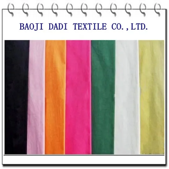 TC 90/10  Color And Dying Cloth