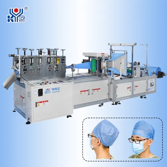 Fully Automatic Non Woven Disposable Operating Room Doctor Cap Making Machine