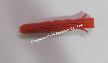 Nylon wall anchor S type