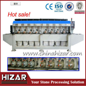 electric power, profiling type diamond polishing machine with eight heads