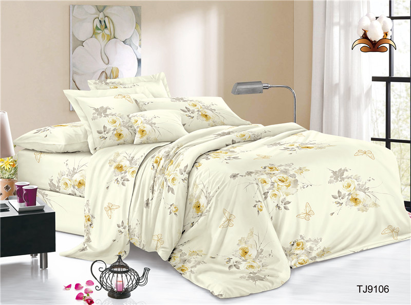 Digital Printing Polyester Voile Bed Cover