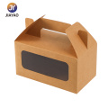 Cajas de papel Kraft con ventana