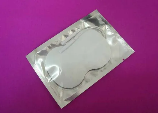 Reusable Gourd  Massage Tens Electrode Gel, Medical Electrode With Ce Certification, White Tens Unit Pads