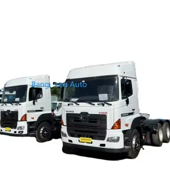 Used HINO 700 Tractor Truck Euro 3 380HP Diesel for Heavy Transport