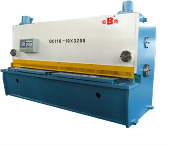 QC11K-10*3200 CNC hydraulic shearing machine/guillotine machine