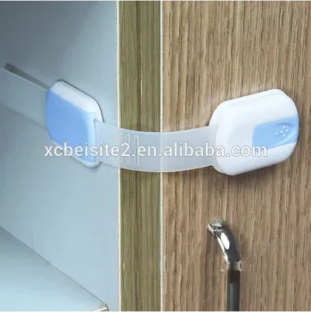 J162-2 Hot Sale High Quality Kids Safty Adjustable Drawer Latch Door Baby Lock Baay Protection Accessories