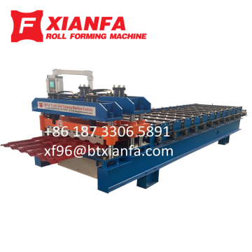 roofing sheet glazed tile roll forming machine