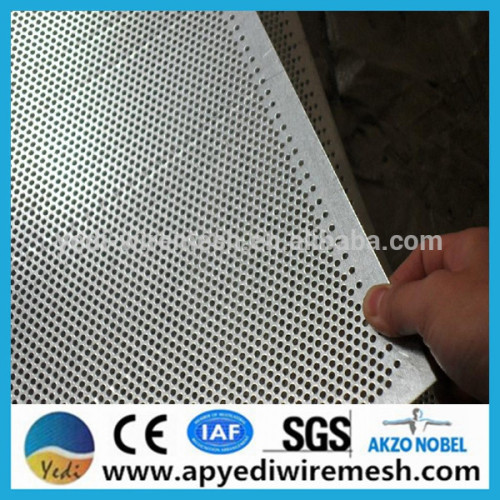 high quality 3mm hole galvanized perforated metal mesh