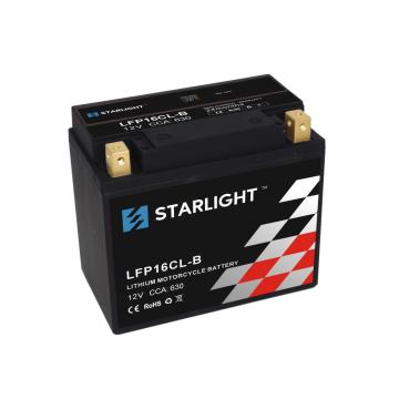LiFePO4 LFP16CL-B 12.8V LiFePO4 Lithium Motorcycle Battery