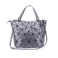 Women's bucket bag diamond bag Women's versatile matte single shoulder cross bag folding bag