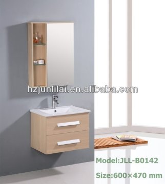 Small & Exquisite MDF Bathroom Cabinet With Two Drawer Modern Bathroom Cabinet