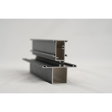 Aluminum profiles for thermal protection of curtain walls