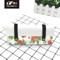 CustomButterfly Dance Style Pu Leather Pencil Case وحقائب اليد حقيبة متعددة الوظائف