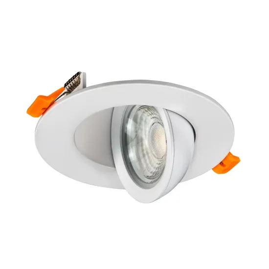 3.5inch 9W 3CCT 5CCT Dimmable Regressed Gimbal Downlight with Aluminum Junction Box - Indoor Spot Lighting