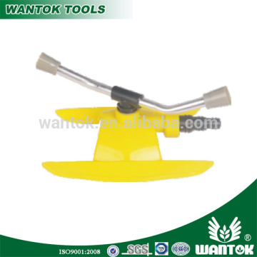 2-arm Alumnium alloy Impulse Sprinkler On H plastic base