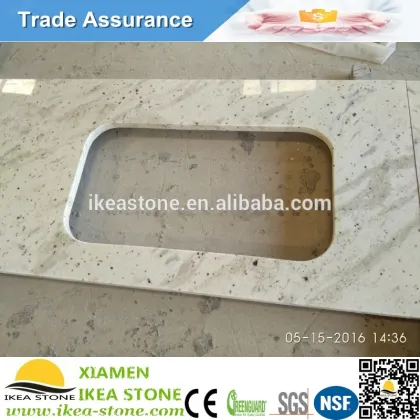 Andromeda White Granite Kitchen Top