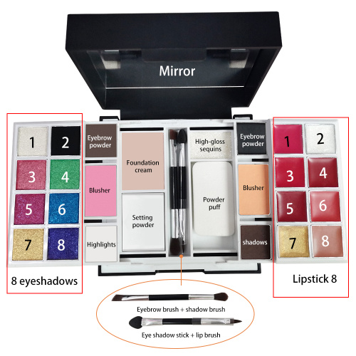 Professional 25 Colors Double-Layer Eyeshadow Set