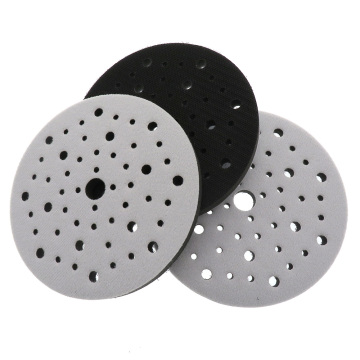 6 Inch 148MM 53 Holes Hook and Loop Sponge Cushion Pad for Polishing & Grinding Tools