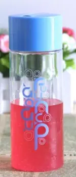 500ml Plastic straw space bottle