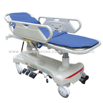 Five-function electric hospital emergency stretcher