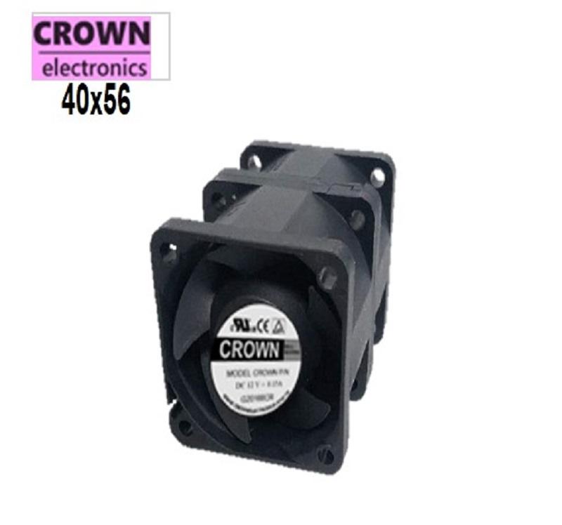 Crown 4056 New Model High Speed Mini Dc Axial Type Fan For Manufacturing Plant