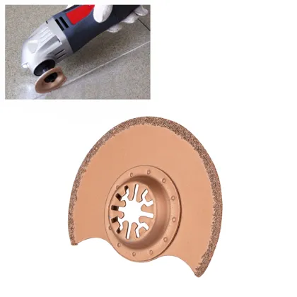 Carbide segment saw blade for oscillating multi tool accessories as Fein multimaster,Dremel power tool,88mm P10
