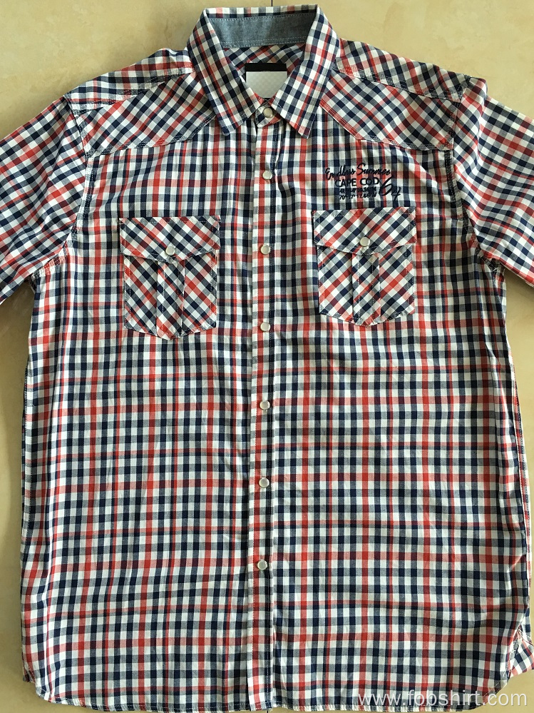 two chest pocket man shirt