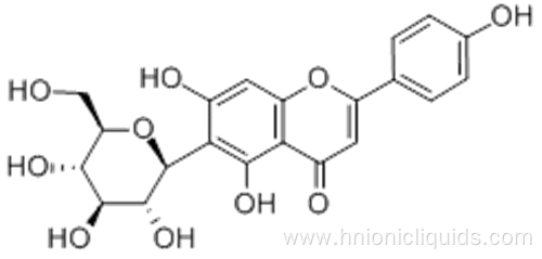 4H-1-Benzopyran-4-one,6-b-D-glucopyranosyl-5,7-dihydroxy-2-(4-hydroxyphenyl)- CAS 29702-25-8