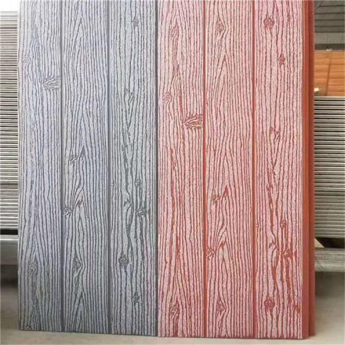 Aluminum insulated metal wall panels