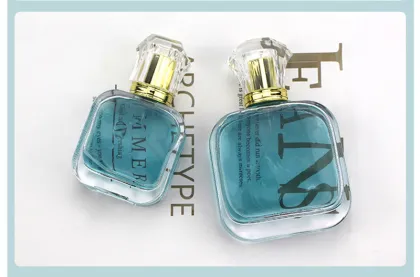 Portable dispenser perfume bottle