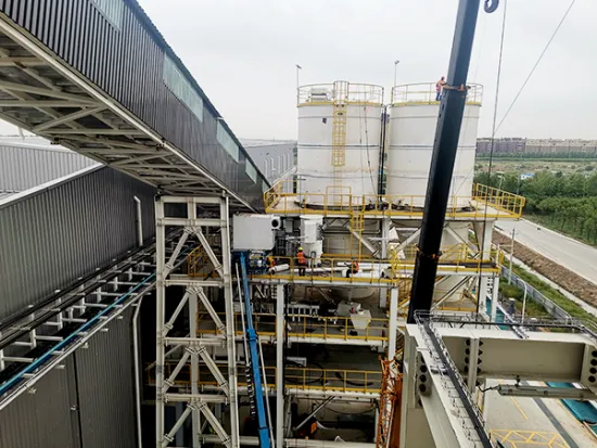 Industrial silo and hopper